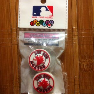 Authentic Crocs Jibbitz Shoe Charms Pack of 2 MLB Boston Red Sox