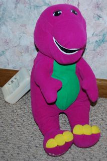 Playskool Hasbro 71245 Talking Barney Dinosaur Toy Doll Battery