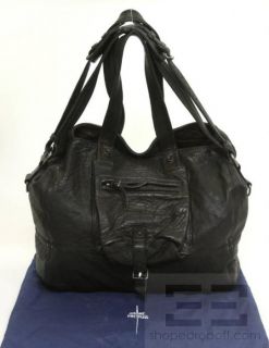 Jerome Dreyfuss Black Leather Billy Shoulder Bag
