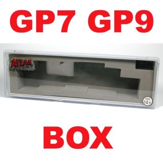 GP7 GP9 PLASTIC JEWEL CASE BOX WITH INSERT ALSO ATLAS N SCALE GP 7