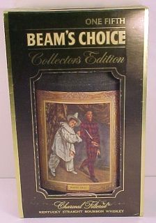 Vintage Jim Beam Mardi Gras Collector Ed Decanter