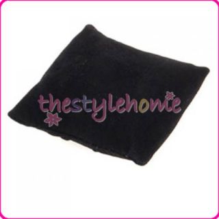 Black Velvet Bracelet Watch Pillows Jewelry Display Holder New
