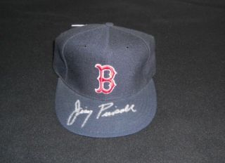 Jimmy Piersall Autographed Hat Boston Red Sox