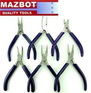 New 6P Mazbot Jewelry Making Tool Set 5 Purple Pliers