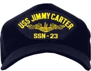 Navy Submarine USS Jimmy Carter SSN 23 USA Hat Cap