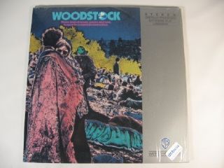 Woodstock 1970 Laserdisc Joan Baez Richie Havens