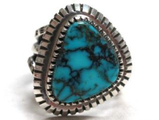 Harrison Jim Stunning Kingman Turquoise Ring L K
