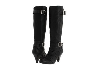 Jessica Simpson Chen knee high Leather Boot Black Woman size 6 5 MSRP