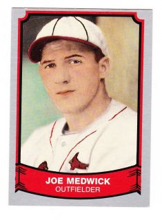 Joe Medwick St Louis Cardinals 1989 Pacific Baseball Legends Card 160