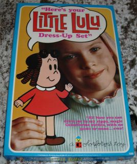 Little Lulu Colorforms Dress Up Set Unused 1974 Jodie Foster