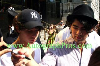 Jonas Brothers Joe Autographed Signed Guitar PSA DNA Proof UACC RD COA