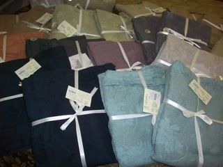 Bella Notte Linens Peony Shams Euro and King Many Colors New