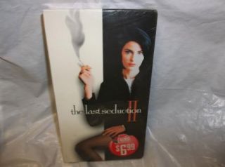 The Last Seduction II 1999 Joan Severance VHS Video Tape RARE