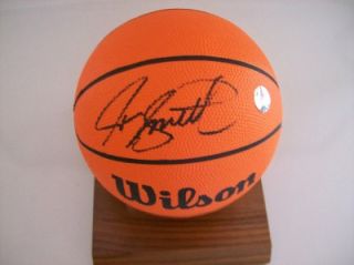 Joe Smith Signed Mini Basketball PSA DNA F19458