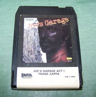 Frank Zappa Joes Garage Act 1 8 Track Tape Tested