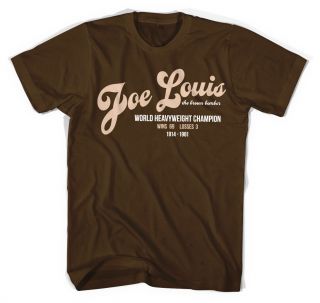 Joe Louis Heavyweight Champion Boxing Vintage Retro Style T Shirt