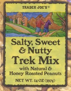 Trader Joes Salty sweat Nutty Trek Mix Free SHIP