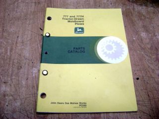 John Deere 777 5 and 6 Bottom Moldboard Plow Parts Catalog Manual