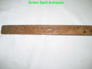 Wooden Ruler Yardstick John MacDonald Co Ltd Toronto