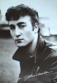 John Lennon Young Kid Poster Beatles Paul McCartney