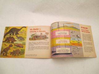 Vintage SINCLAIR AND THE EXCITING WORLD OF DINOSAURS GAS & OIL