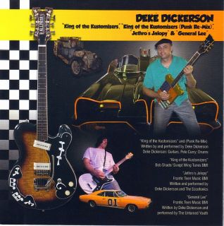 George Barris Tribute CD Hallmark Guitars Presents The Kustom Kings
