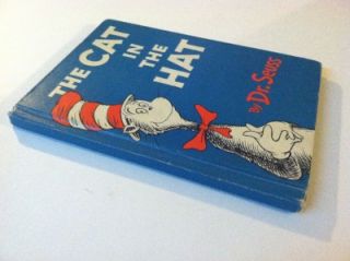 1957 DR SEUSS THE CAT IN THE HAT TRUE 1ST FIRST EDITION VERY SCARCE  