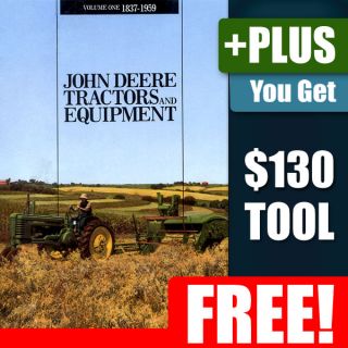 John Deere Tractor Equipment Part Mower Farm 1837 1959  