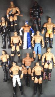 12x WWE Bulk Lots THE ROCK JOHN CENA UT HHH RKO 619 Wrestlers Action Figure Toy  