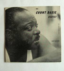 10 Vinyl Jazz Album The Count Basie Sextet Clef Records LP Buddy Rich Granz VTG  