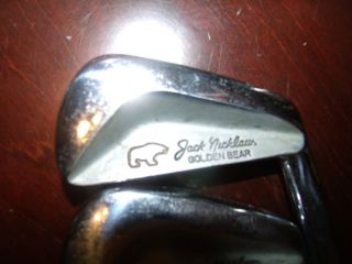 MacGregor Jack Nicklaus Golden Bear Muscleback Blade Style Irons 3 PW  