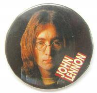 Old Pin Badge Music Legend John Lennon X  