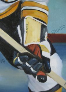 Bobby Orr Boston Bruins NHL Poster Canvas Oil Painting  