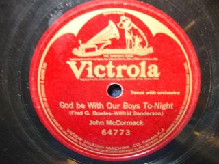 God Be with Our Boys to Night 1918 78rpm  