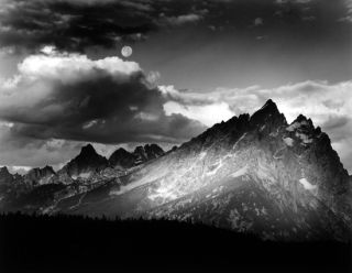 Jeff Nixon "Tetons Sunrise Moonset" 16"x20" Photograph 5 of 75  