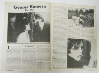 Fangoria Magazine 13 1981 Dragonslayer George Romero John Landis  