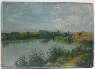 Landscape Oil Painting JOHN ROSS KEY 1837 1920  