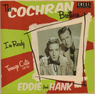 Eddie Cochran "Teenage Cutie" Alt Take B w "I'M Ready" Listen to Both Sides  