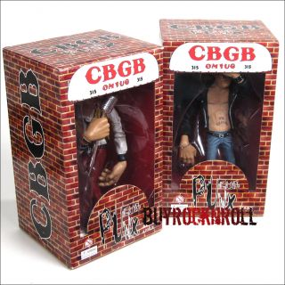 CBGB Punx Club 9 5" Figure Set Maxx Badd Apple Sid Vicious Johnny Rotten  
