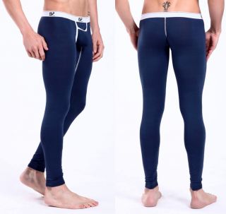 New Men's Sexy Thermal Long Johns Underwear Pants Five Colors Size s M L WT02  