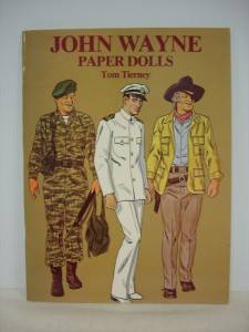 John Wayne Paper Dolls by Tom Tierney 1981 Paperback 0486239551  