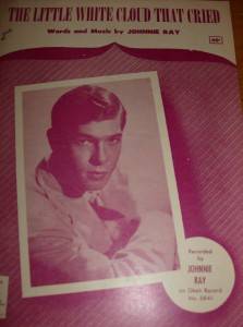 Sheet Music 3 Songs Made Famous by Johnnie Ray Good Condition  