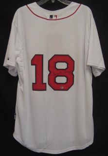 Johnny Damon Boston Red Sox Autographed Signed Jersey COA Proof  
