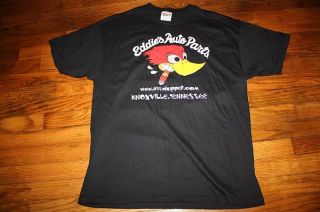 L Eddies Auto Parts Shirt Johnny Knoxville Tennessee  