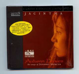 Jacintha Autumn Leaves The Songs of Johnny Mercer FIM JVC Japan XRCD XRCD2 CD  