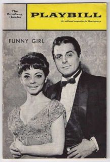 Funny Girl Broadway Playbill 1967 Mimi Hines Johnny Desmond Phil Ford  