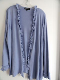 Jones New York Collection Women long sleeve open front cardigan SIZE 3X NWT  