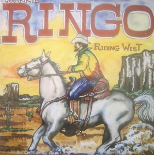 Johnny Ringo "Riding West" LP 1982 SEALED  