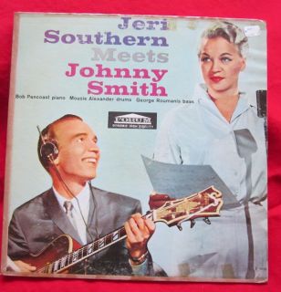 Jeri Southern Meets Johnny Smith LP VG VG F 9030 Album Vinyl Record Jazz  