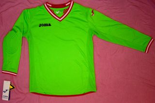 Goalie Goalkeeper Shirt Uniform Jersey Soccer Padded Joma New Long Sleeve Yth SM  